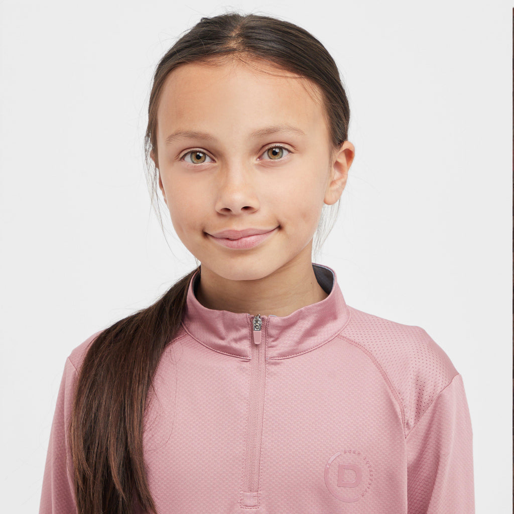 Kids' Breathable Long Sleeved Riding Top