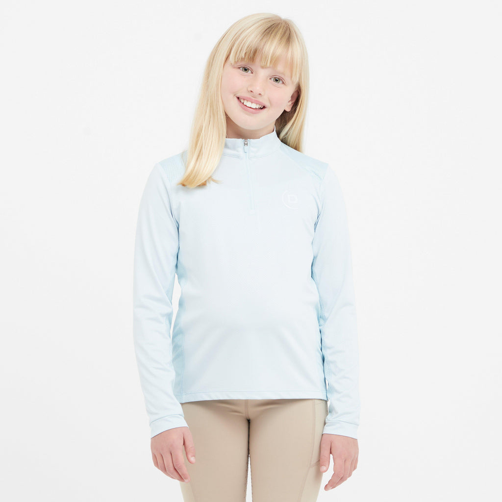 Kids' Breathable Long Sleeved Riding Top