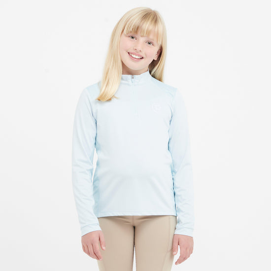 Kids' Breathable Long Sleeved Riding Top