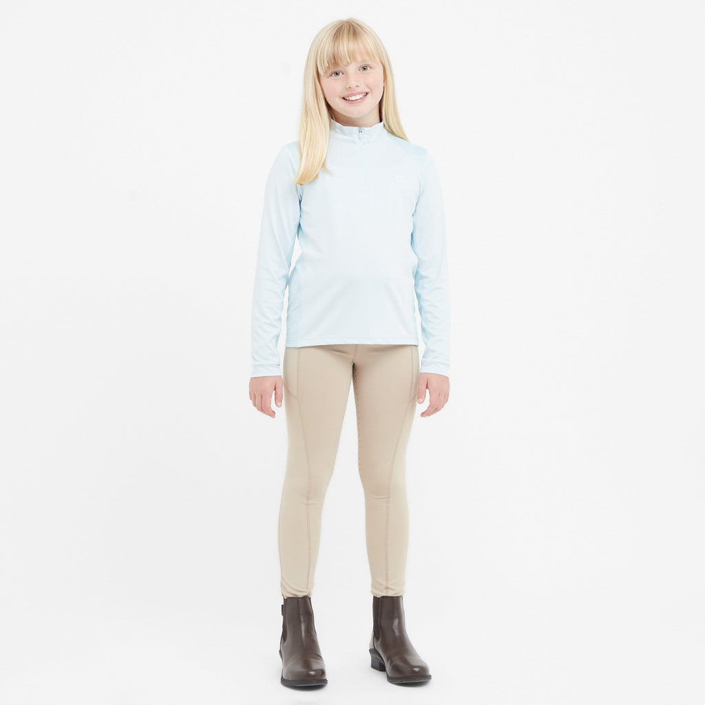 Kids' Breathable Long Sleeved Riding Top