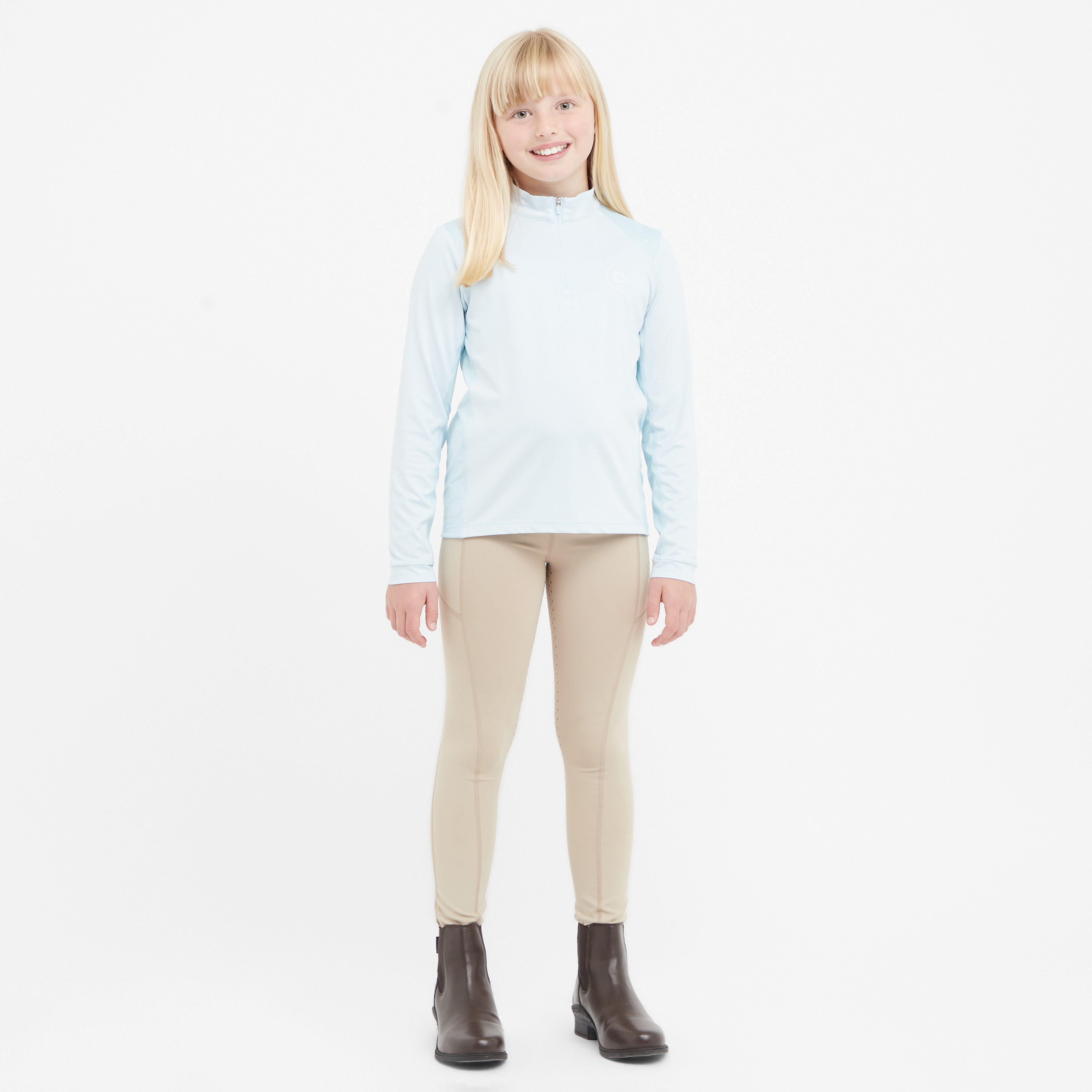 Kids' Breathable Long Sleeved Riding Top