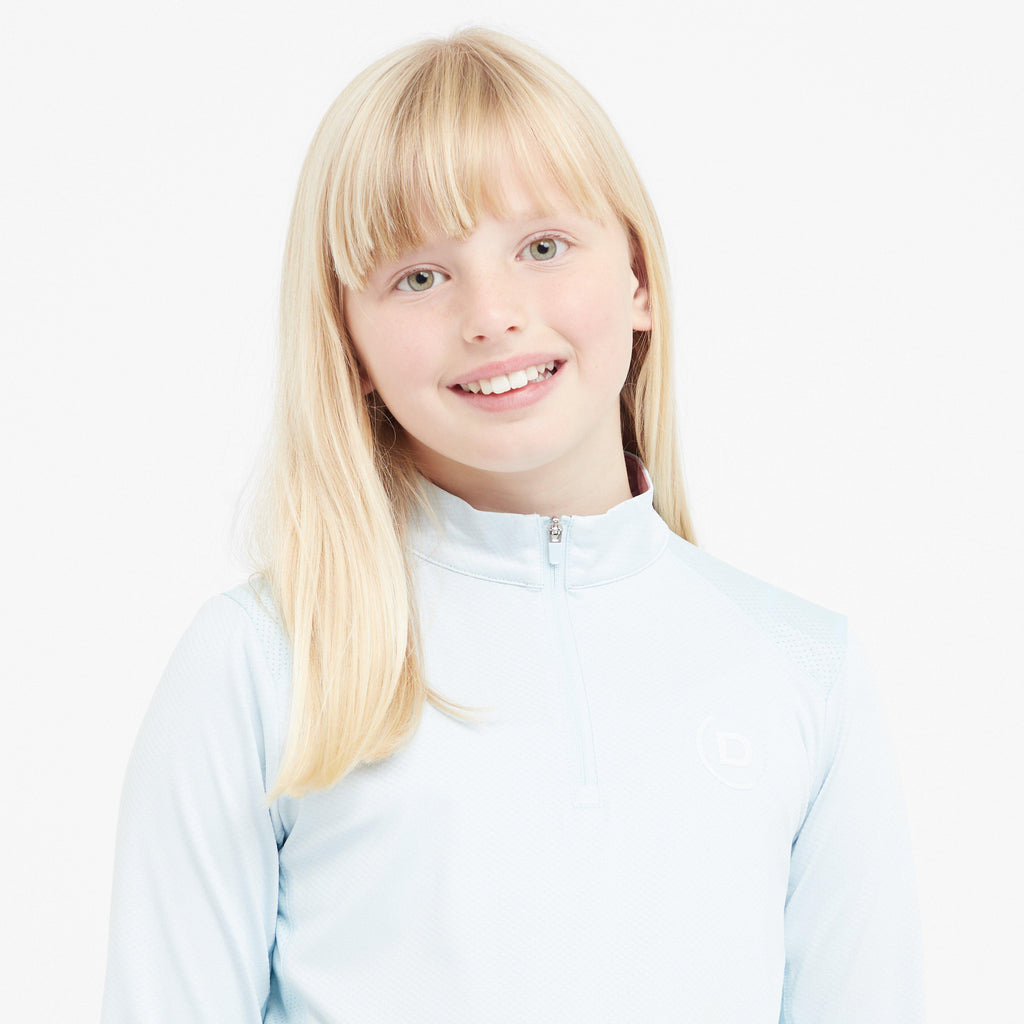 Kids' Breathable Long Sleeved Riding Top