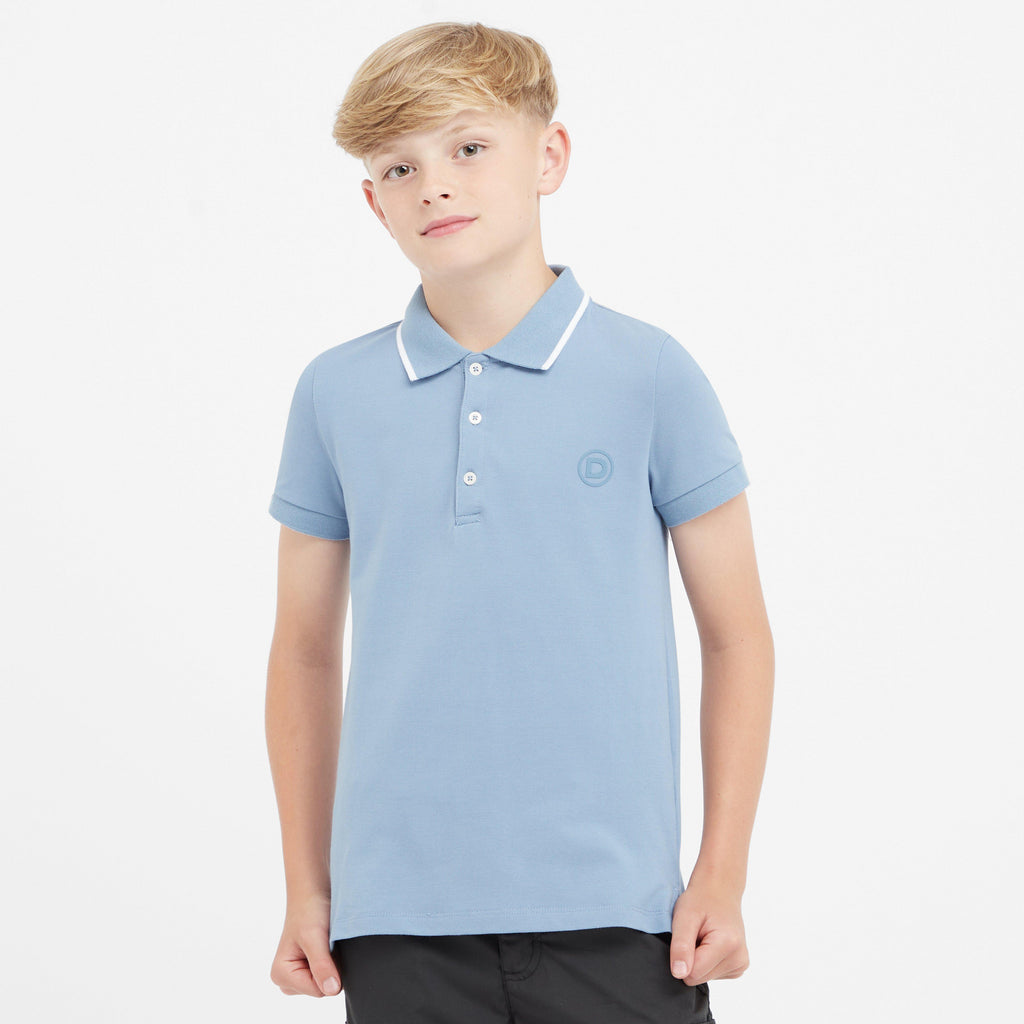 Kids’ Cotton Pique Short Sleeved Polo