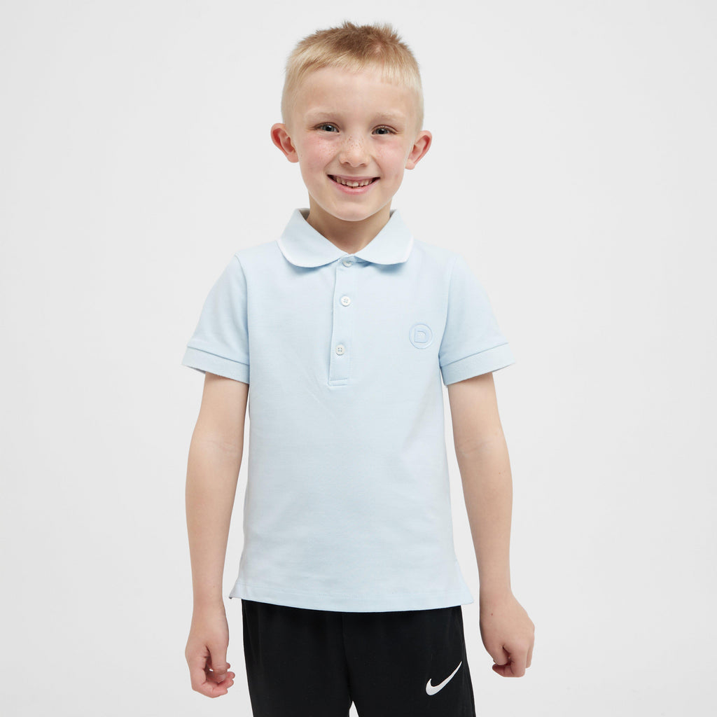 Kids’ Cotton Pique Short Sleeved Polo