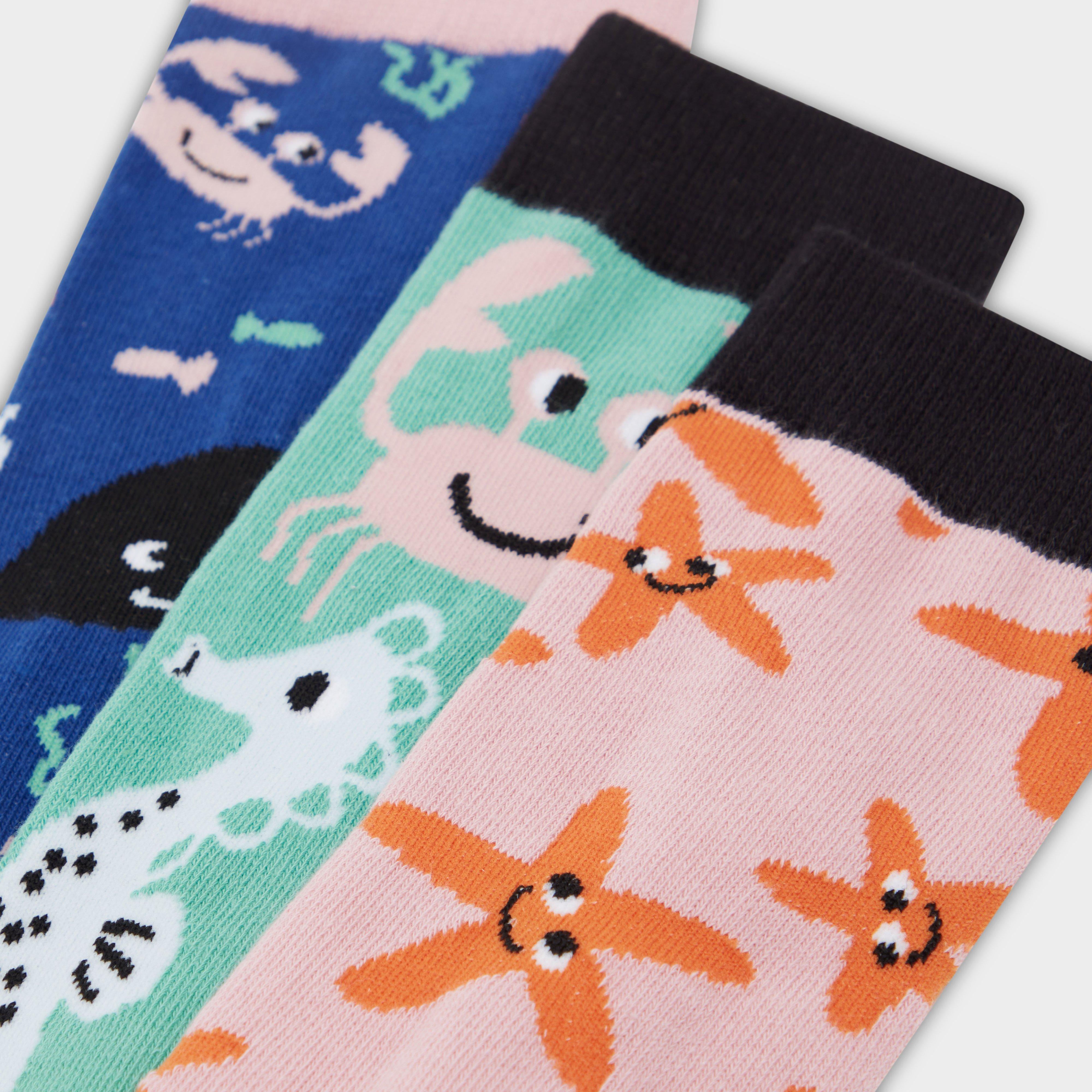 Kids' 3 Pack Socks
