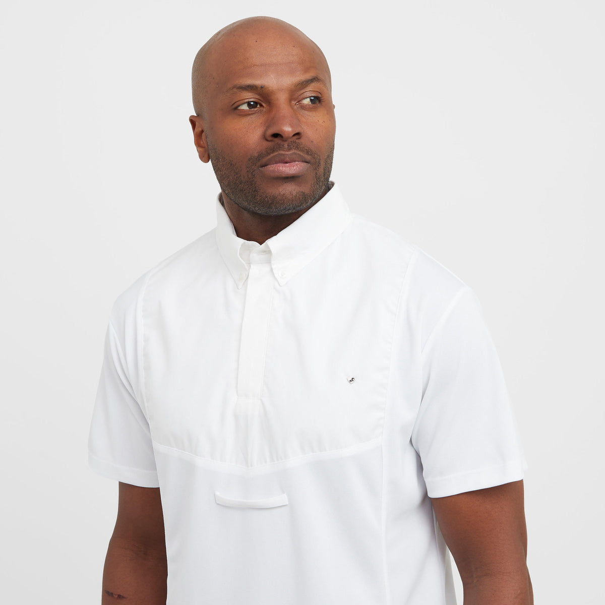Men's Short Sleeved Tie Show Shirt
