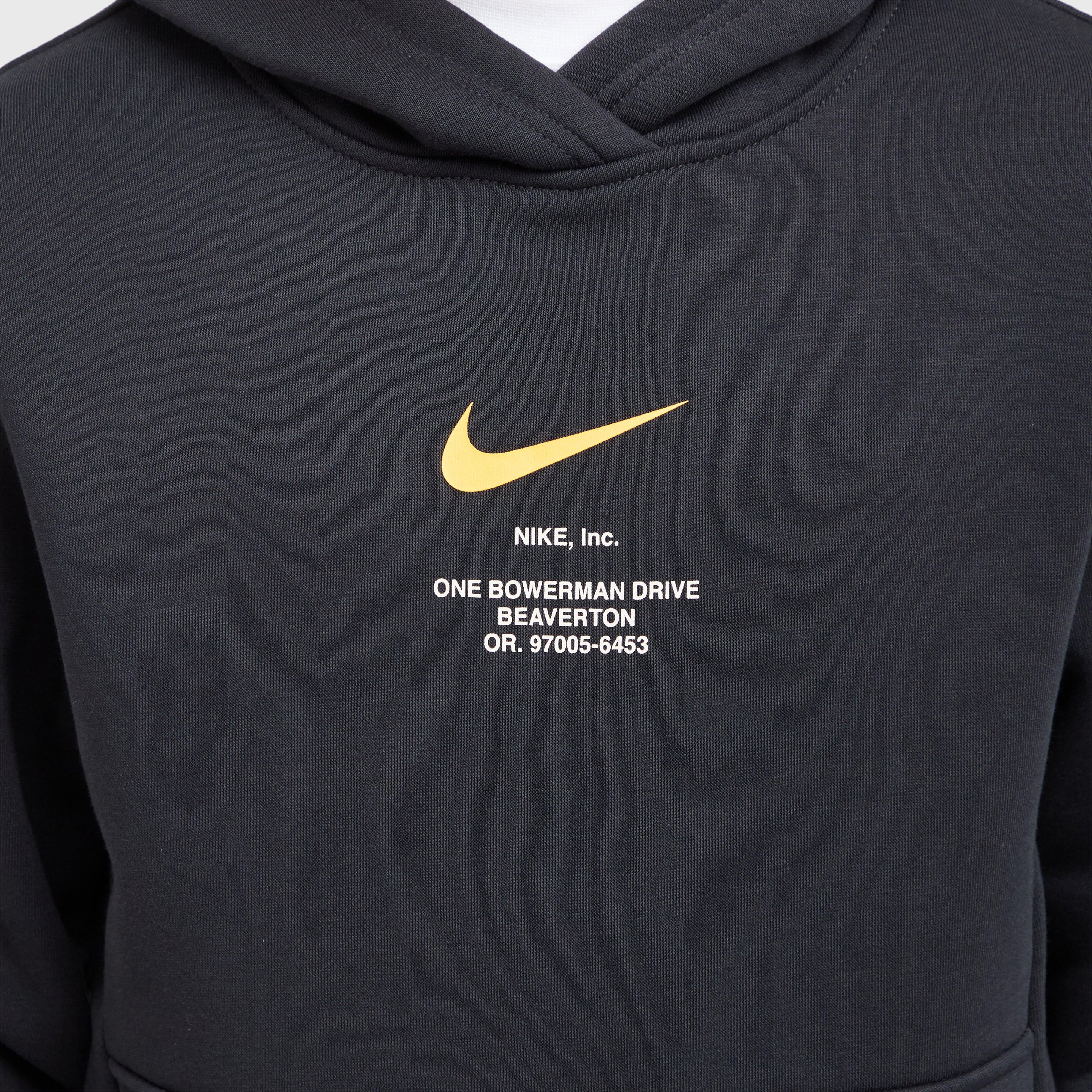 nike geometric club pullover hoodie