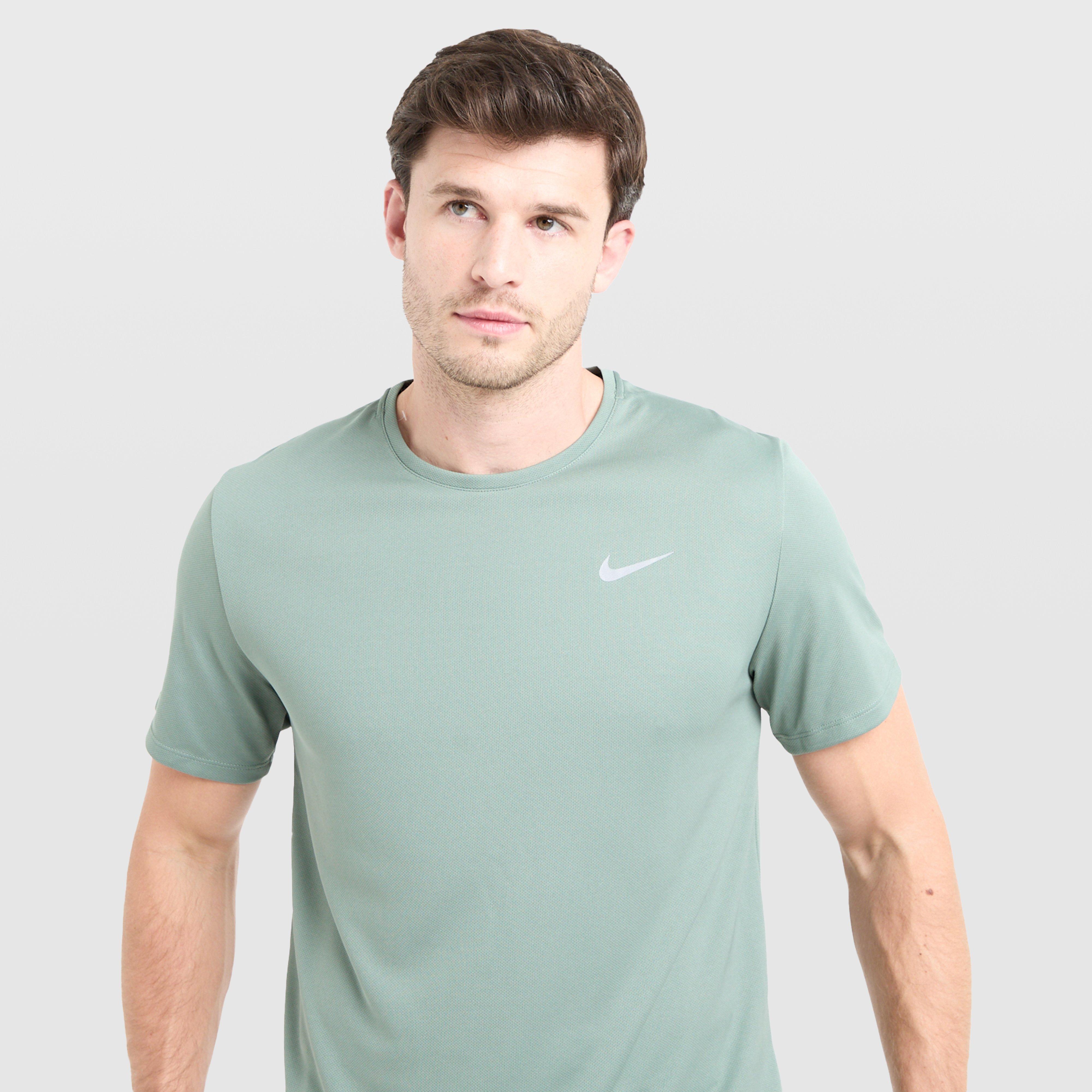 Men's Dri-FIT Miler UV Short-Sleeve Running Top