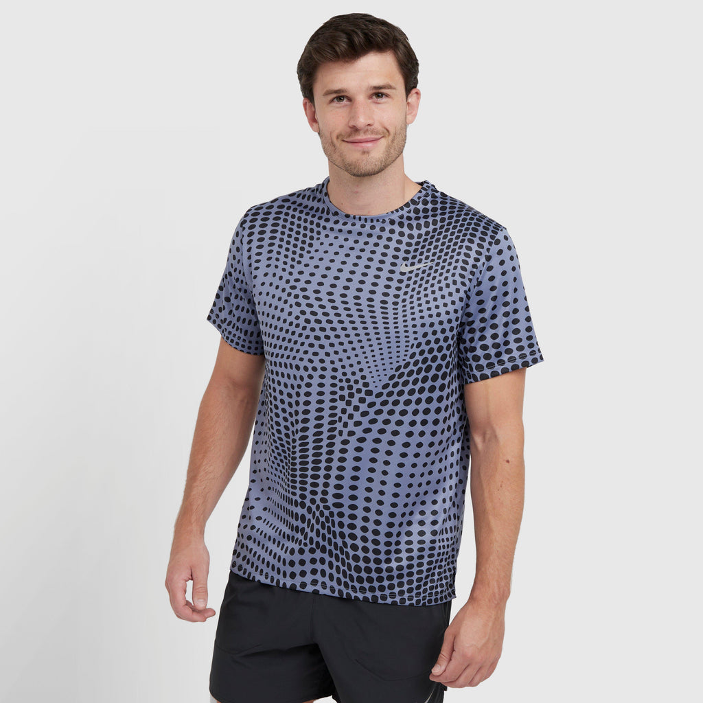 Men's Dri-FIT Miler UV Short-Sleeve Running Top