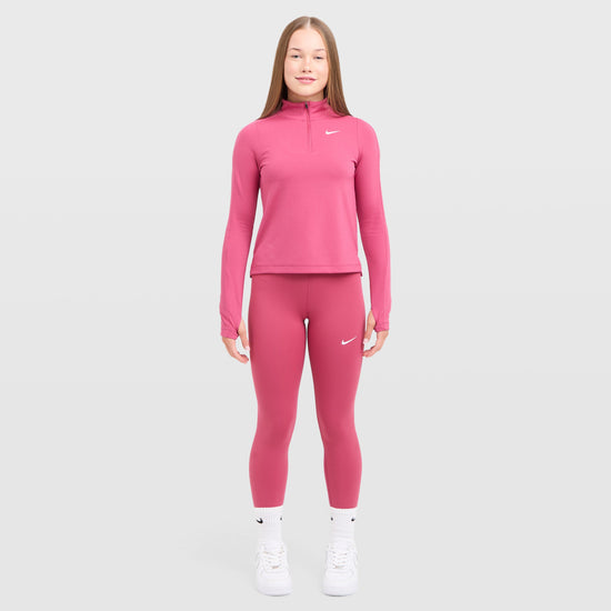 Girls' Dri-FIT Long Sleeve 1/2 Zip Top Junior