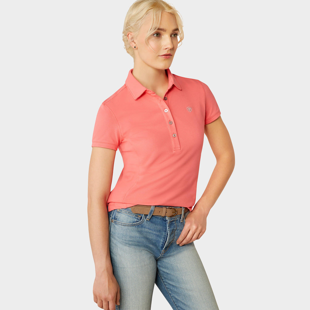Womens Prix 2.0 Short Sleeved Polo Shirt