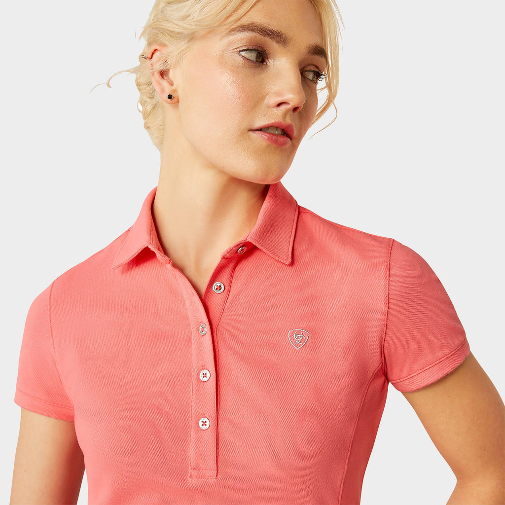 Womens Prix 2.0 Short Sleeved Polo Shirt