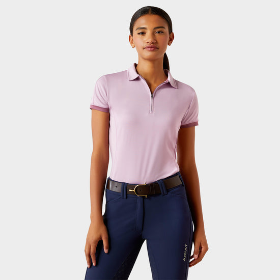 Womens Bandera 1/4 Zip Short Sleeved Polo Shirt
