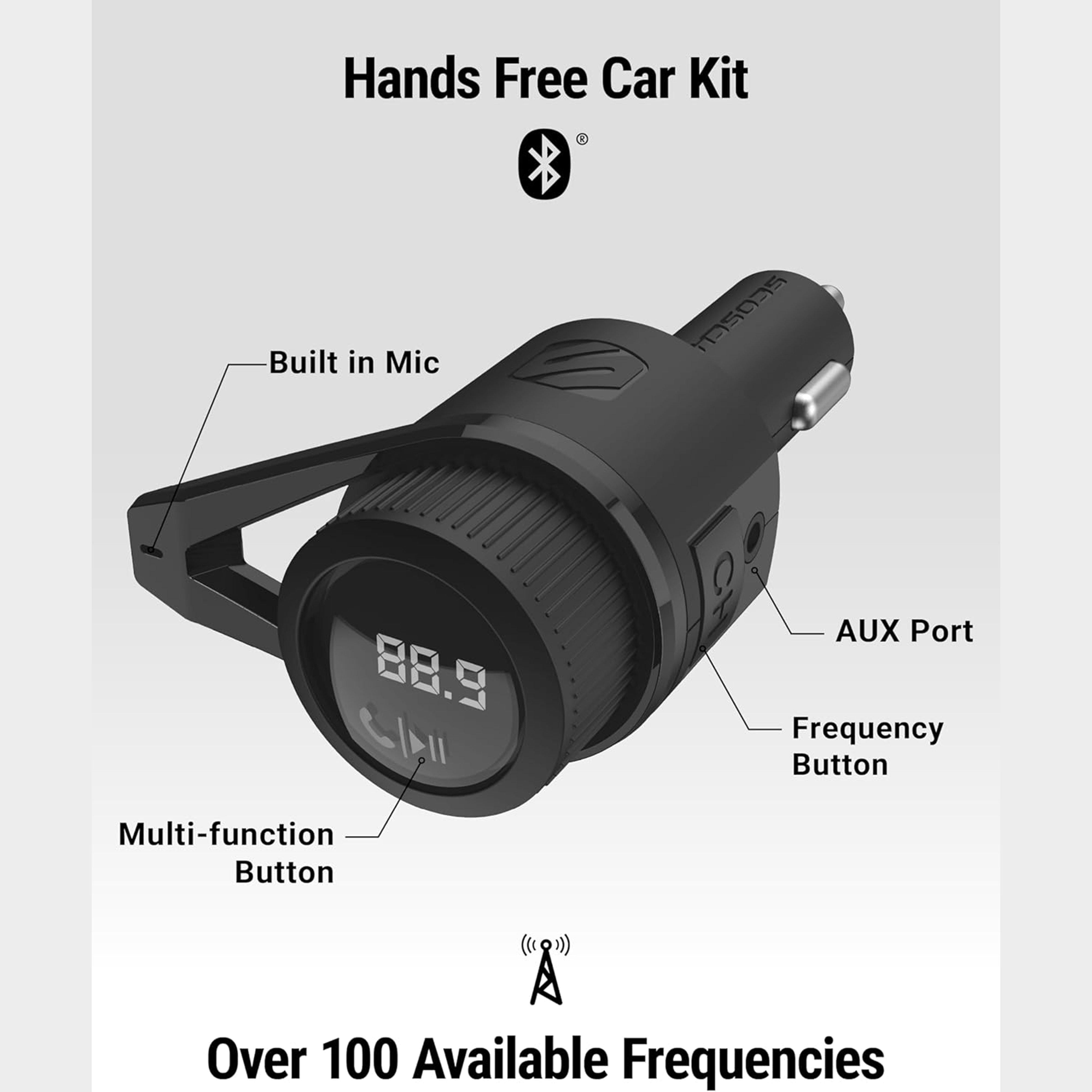 BTFreq™ Pro Wireless Handsfree Car Kit