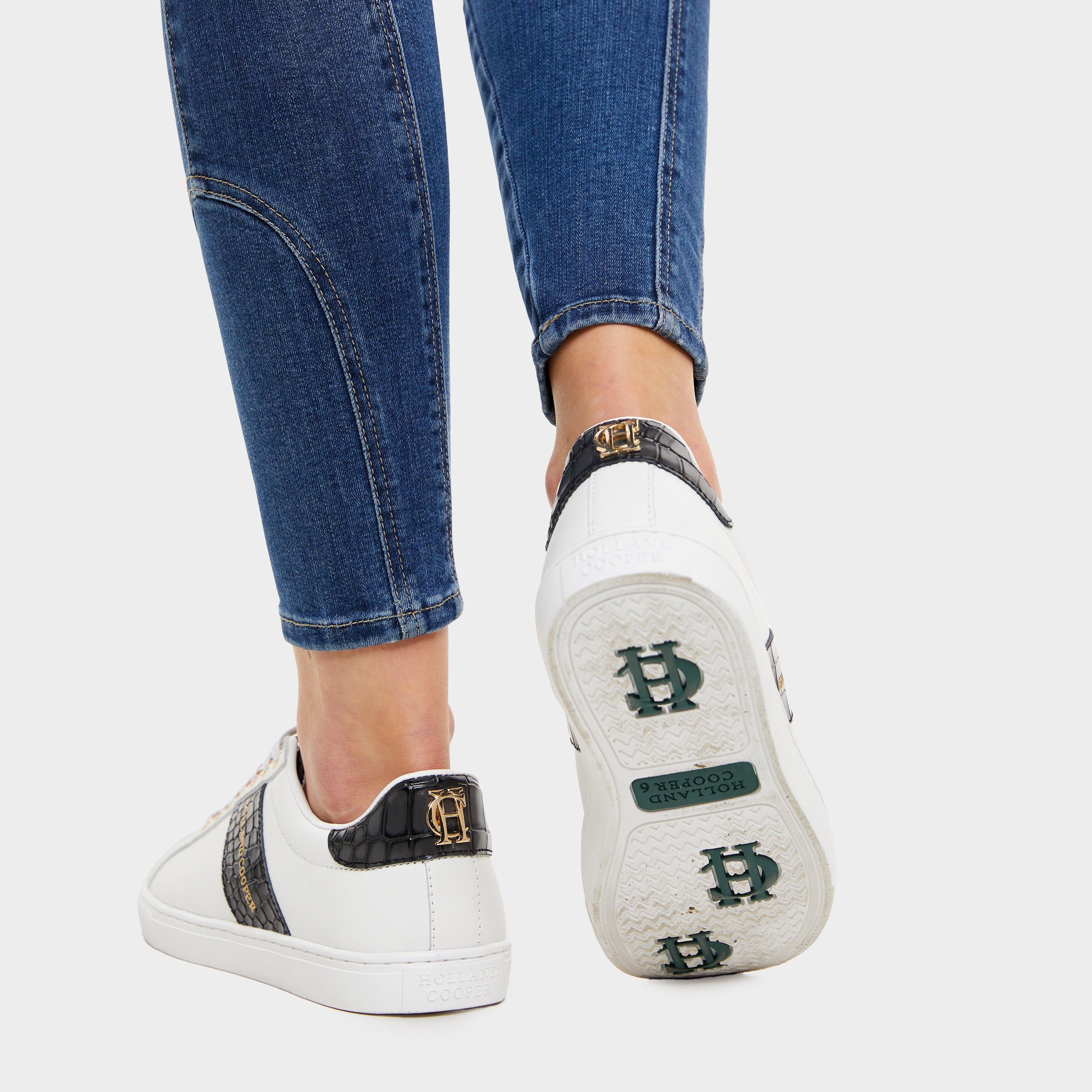 Womens Knightsbridge Court Trainers