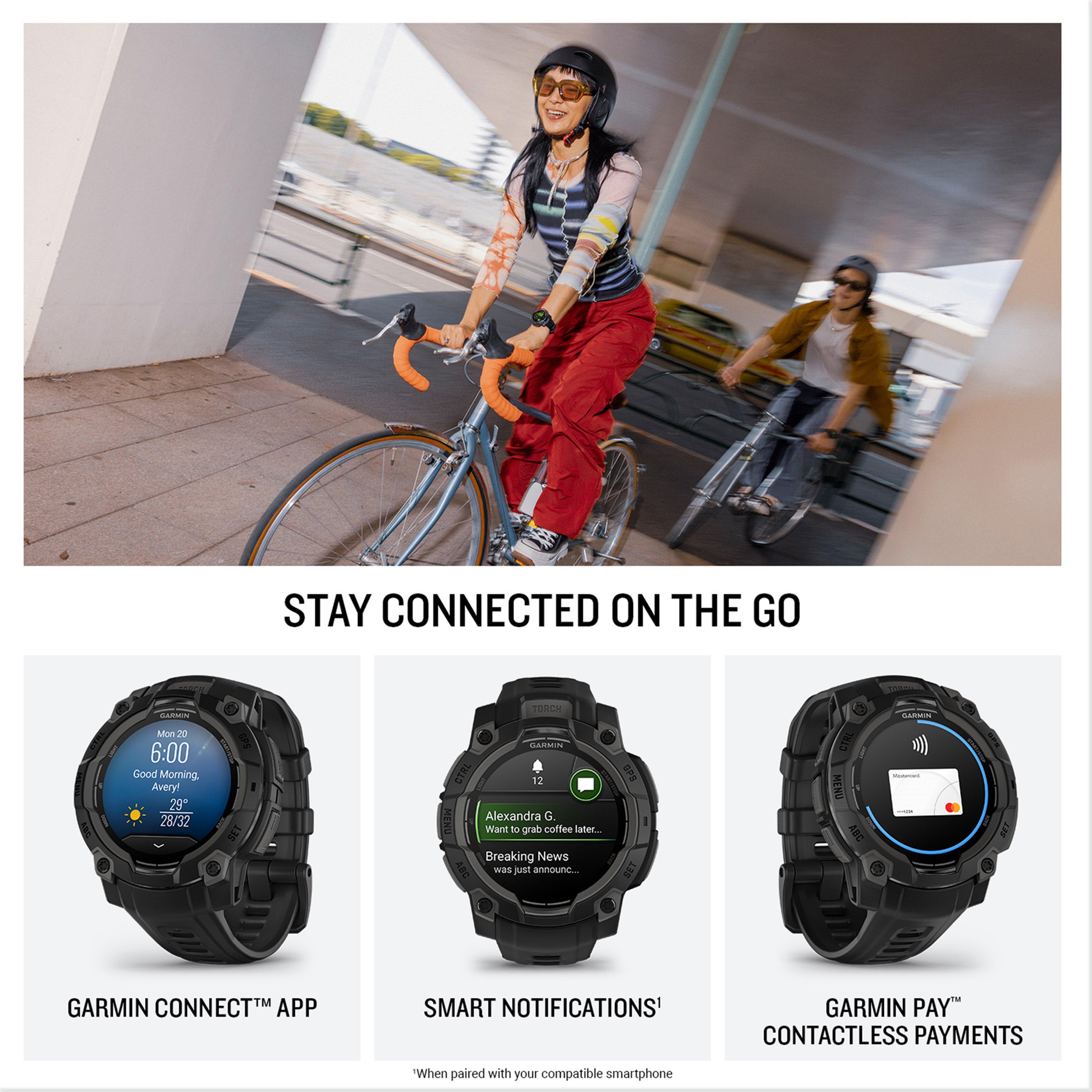 Instinct® 3 AMOLED 45mm Multi-Sport Smartwatch