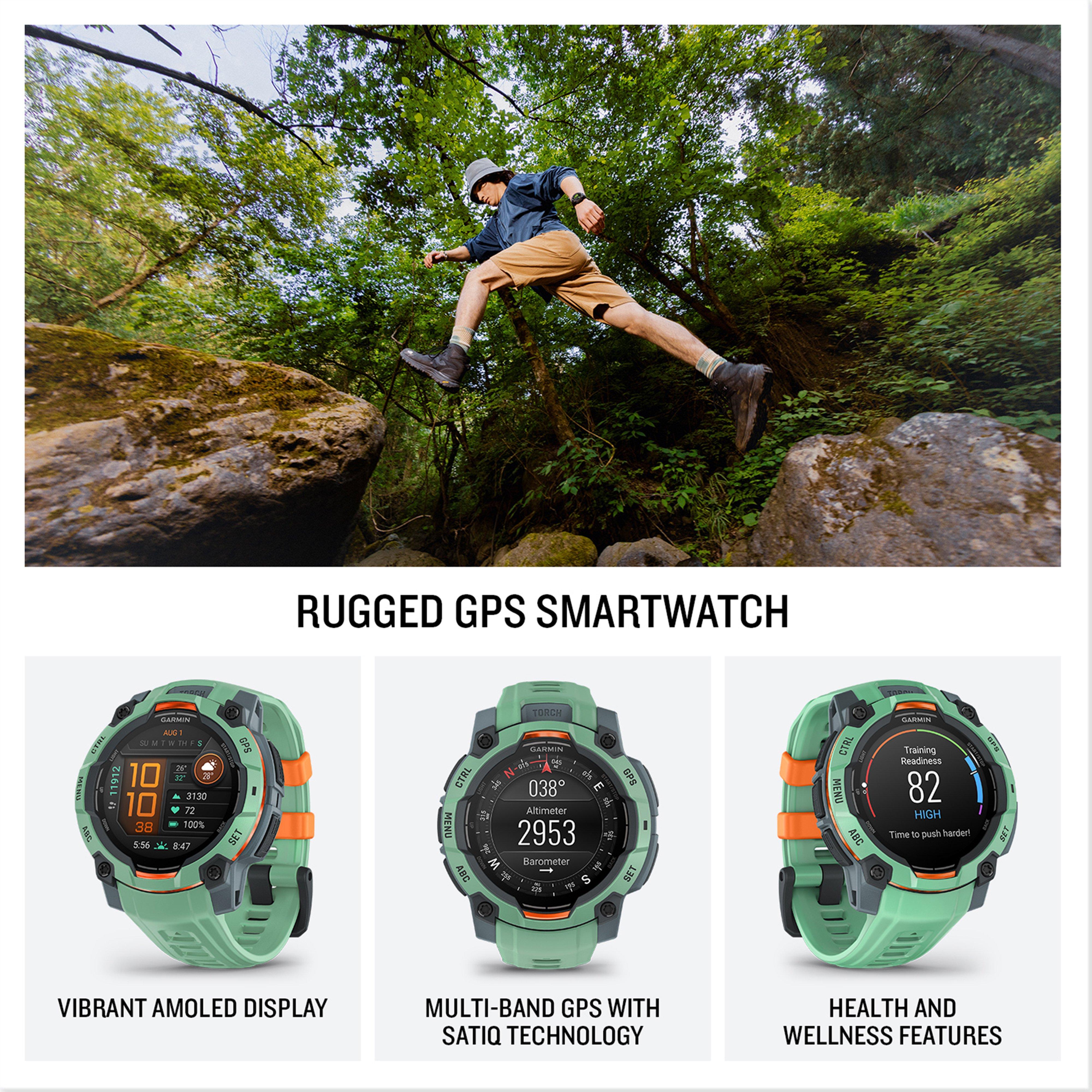 Instinct® 3 AMOLED 45mm Multi-Sport Smartwatch