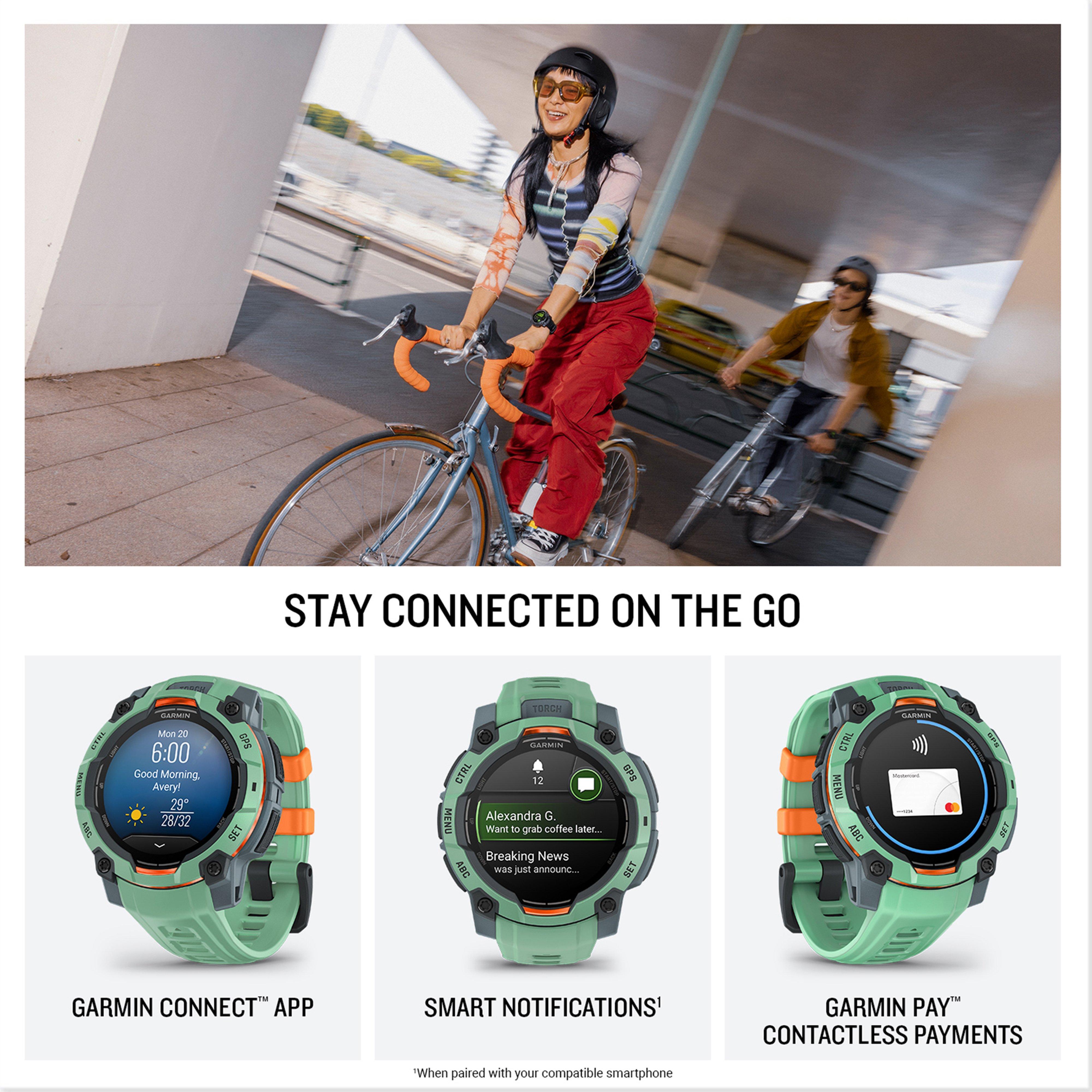 Instinct® 3 AMOLED 45mm Multi-Sport Smartwatch