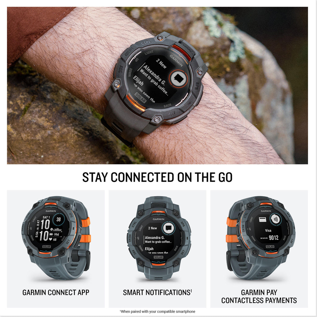 Instinct® 3 Solar 45mm Multi-Sport Smartwatch