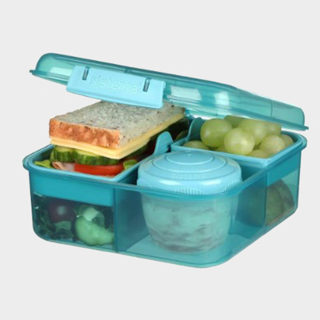 1.25L Bento Cube with Yoghurt Pot Container