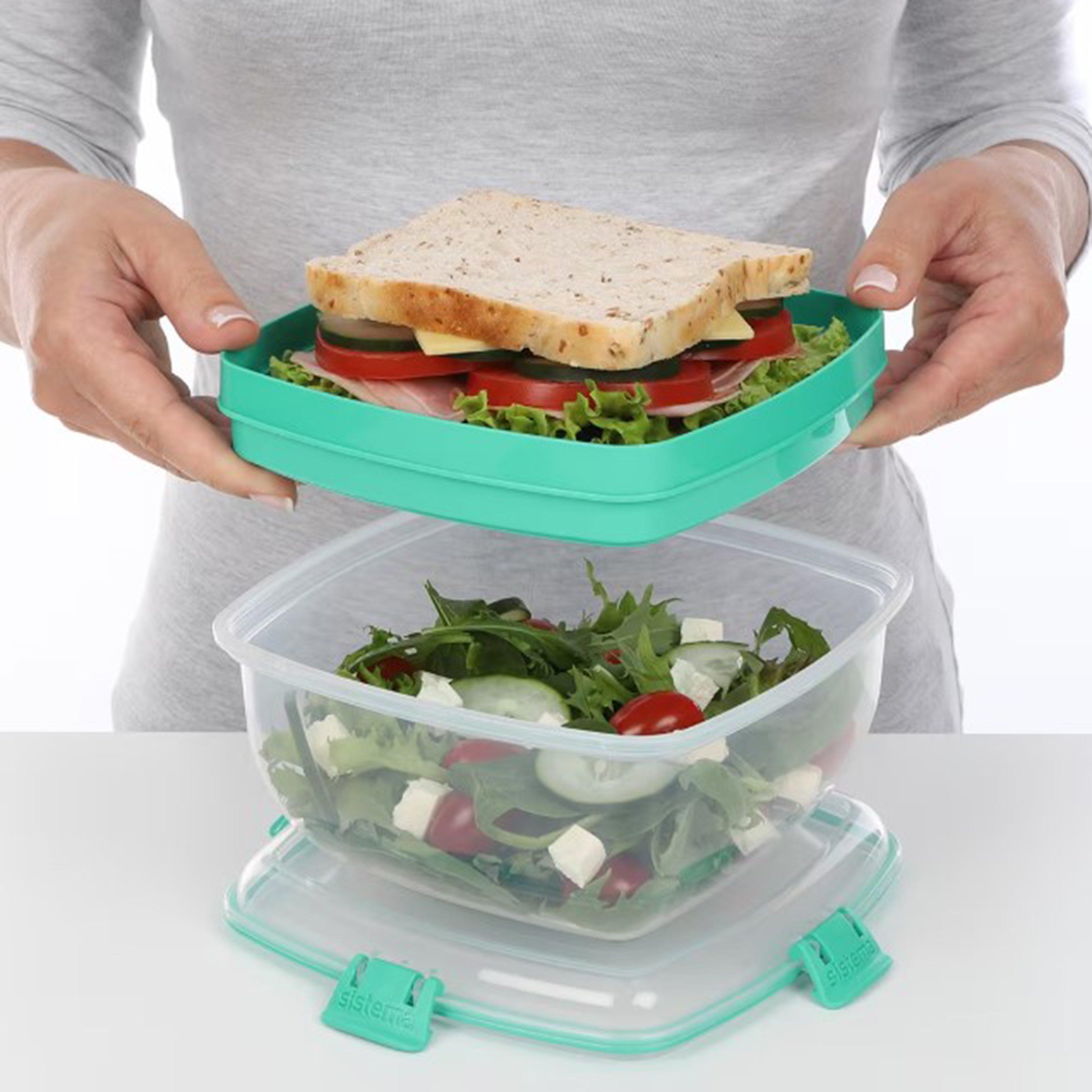 1.63L Salad + Sandwich TO GO™ Container