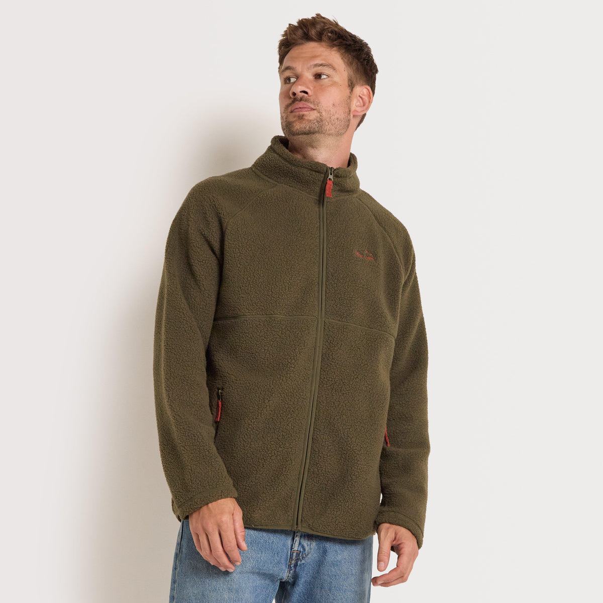 Men’s Glen Full Zip Fleece