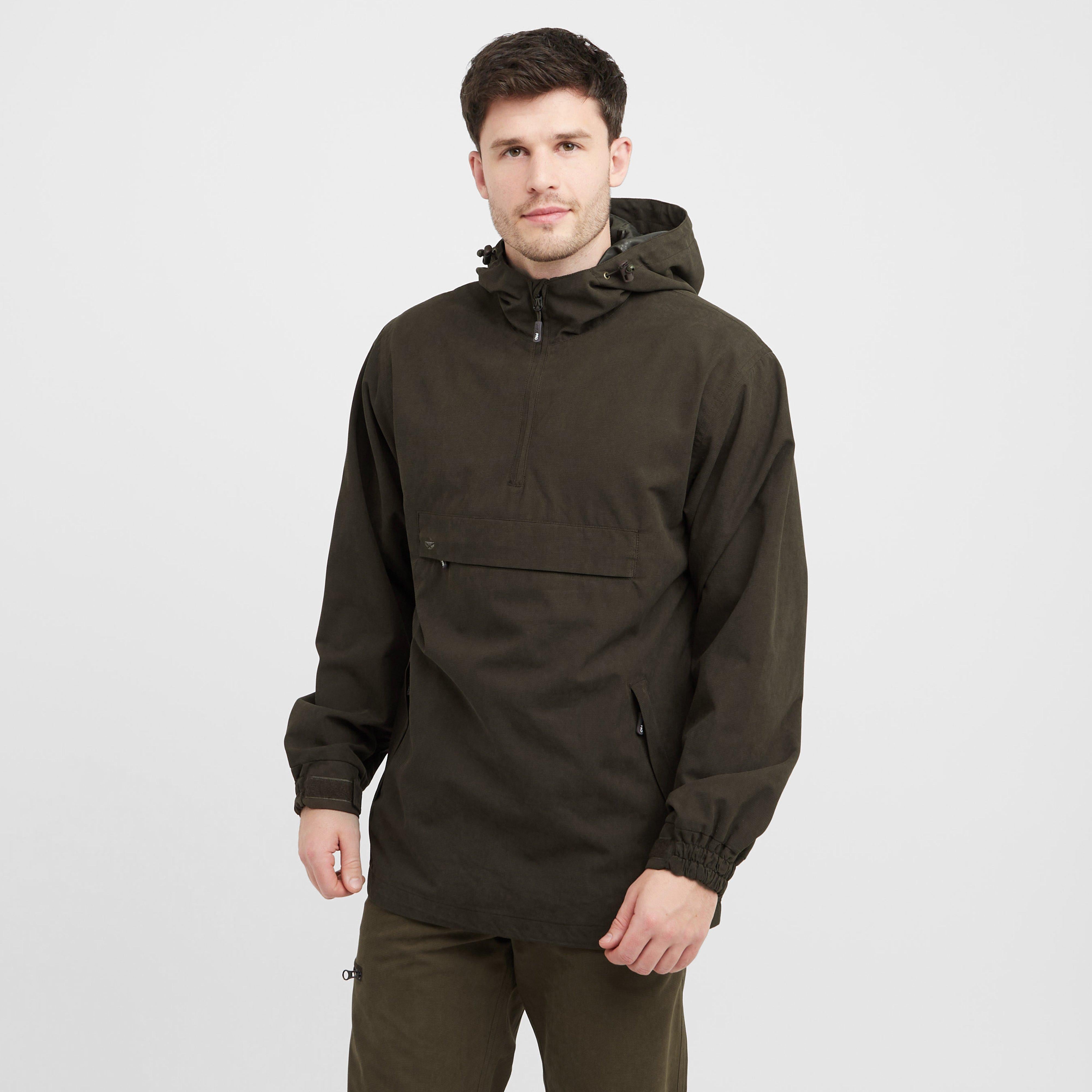 Mens Struther Smock Field Jacket Dark Green