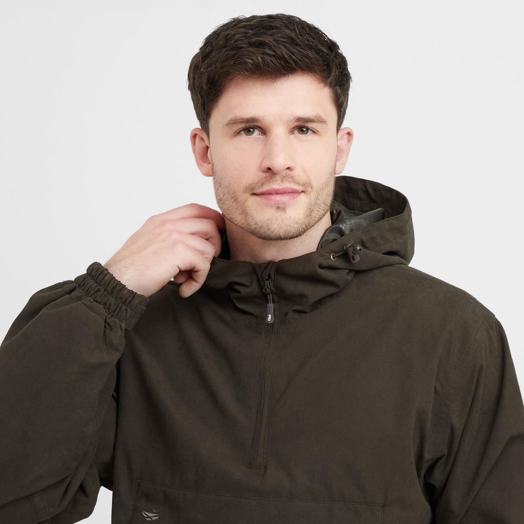 Mens Struther Smock Field Jacket Dark Green