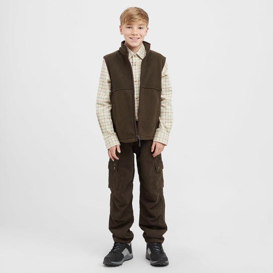 Kids Woodhall Gilet Green