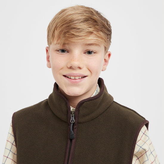 Kids Woodhall Gilet Green