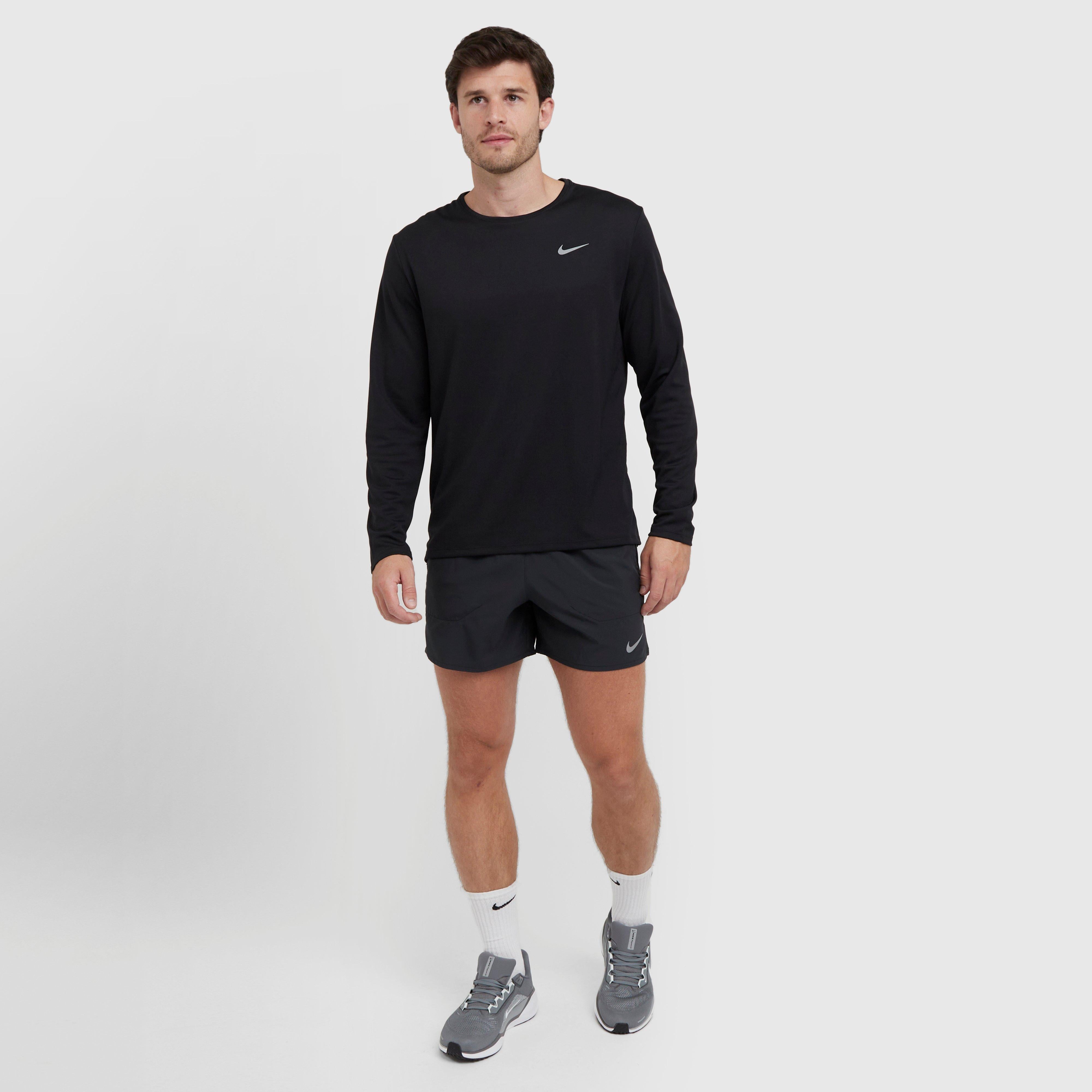 Men's Dri-FIT UV Miler Long-Sleeve Running Top