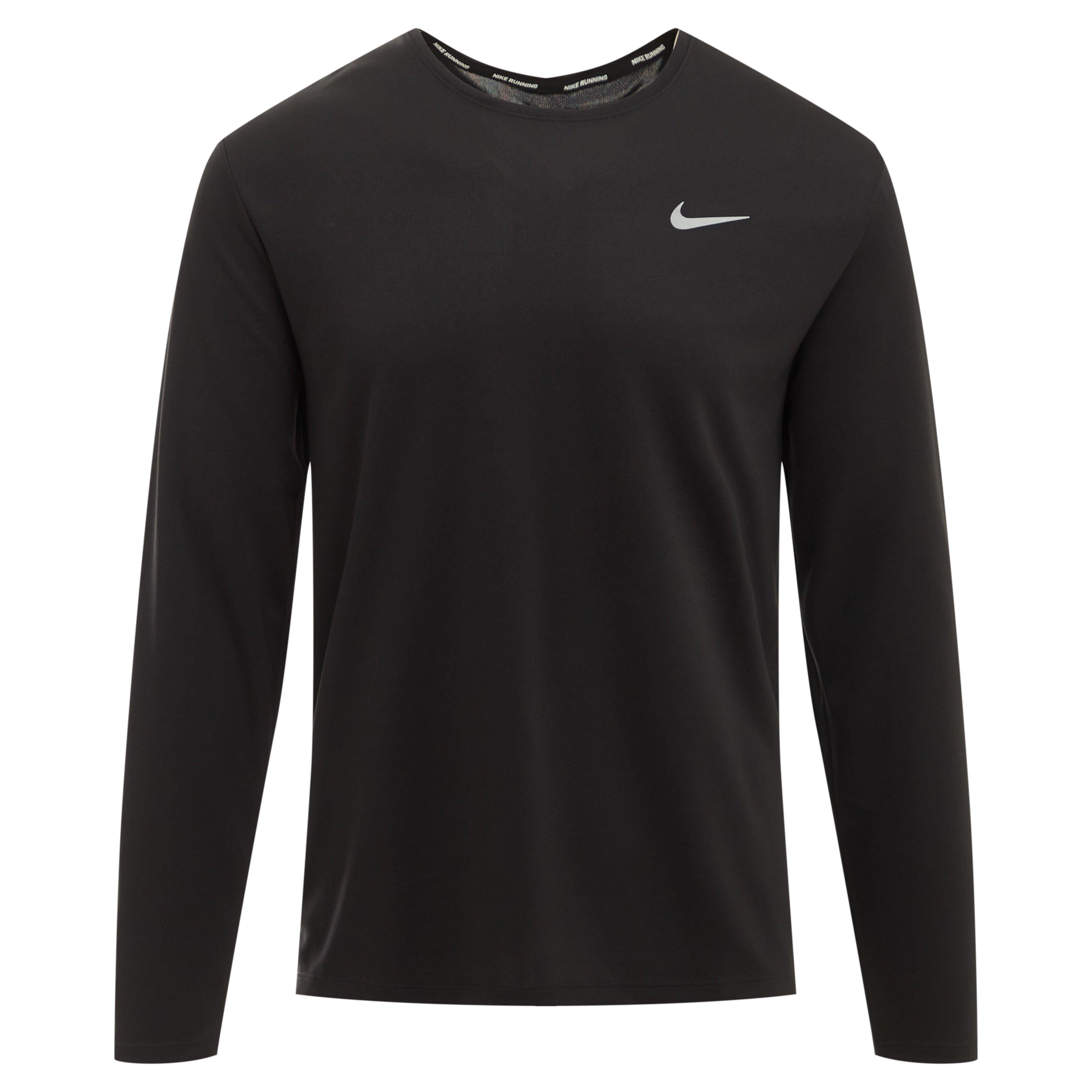 nike miler long sleeve top men's