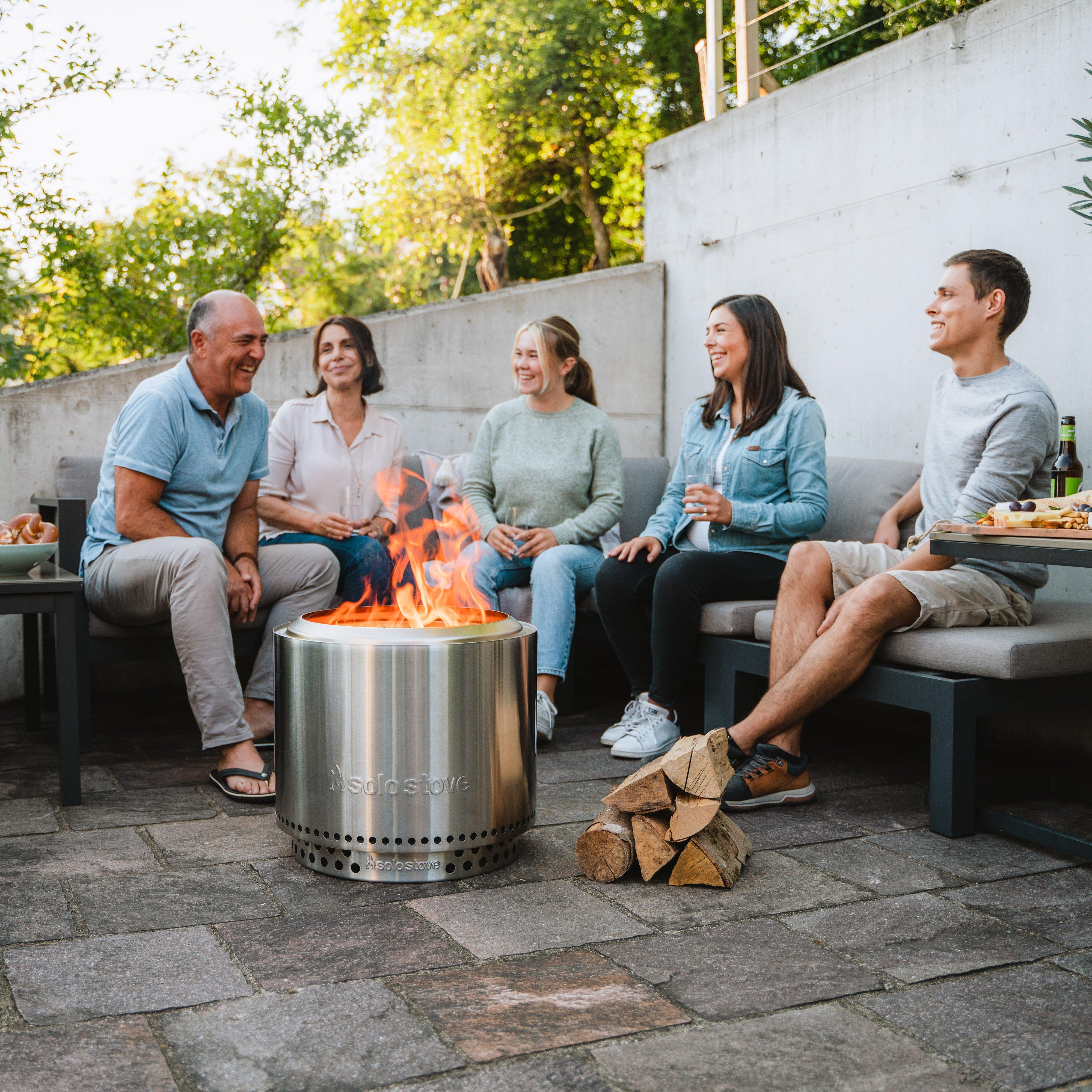 Silver Solo Stove Bonfire + Stand 2.0 – GO Outdoors