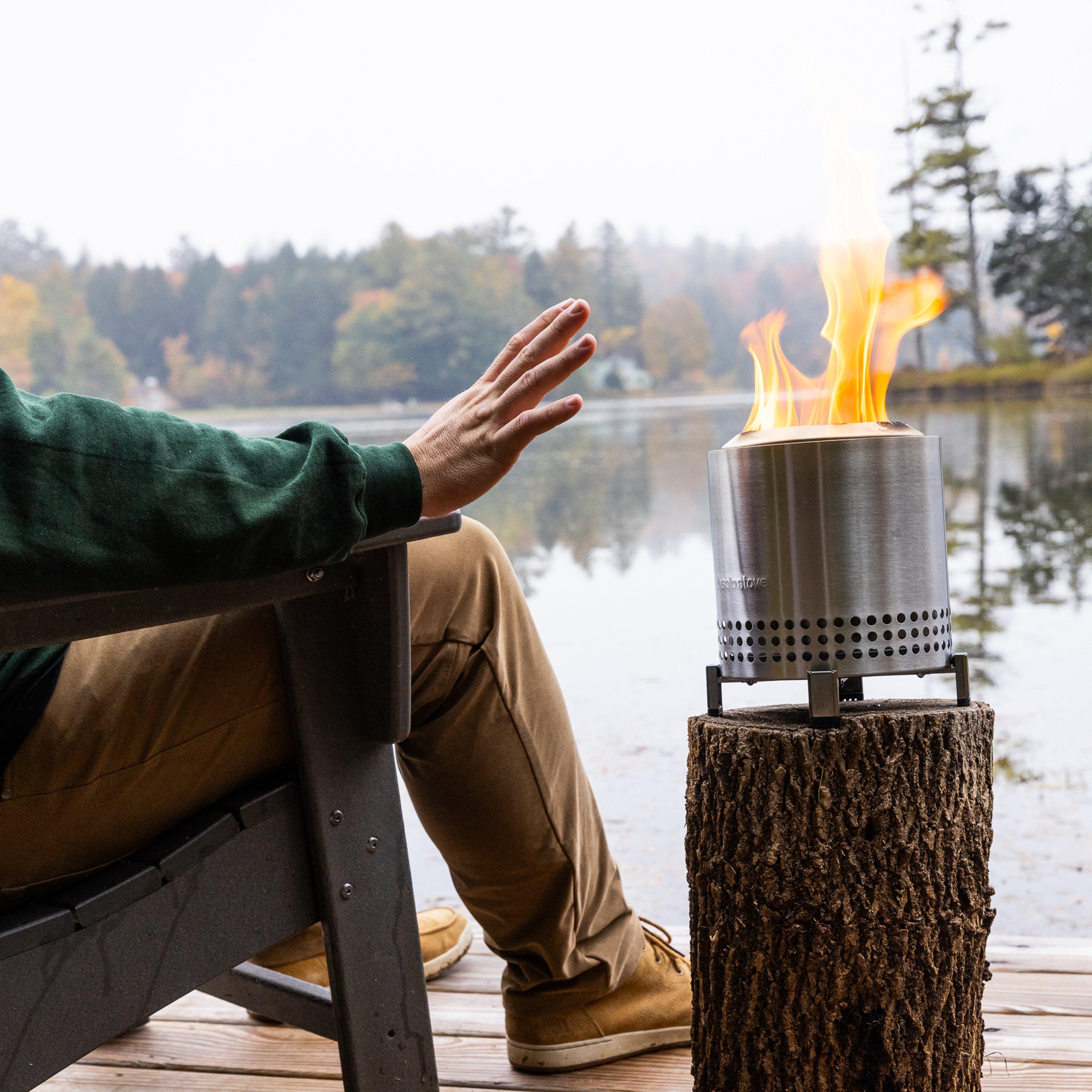 Silver Solo Stove Mesa XL Firepit – GO Outdoors