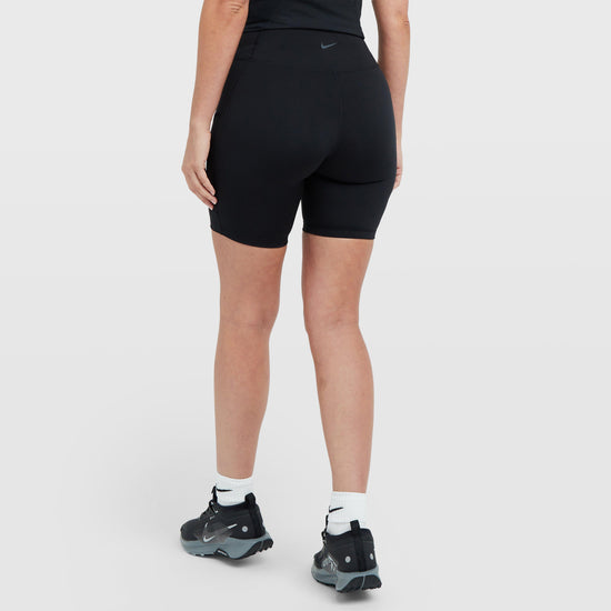 Women's High-Waisted 8" Biker Shorts with Pockets