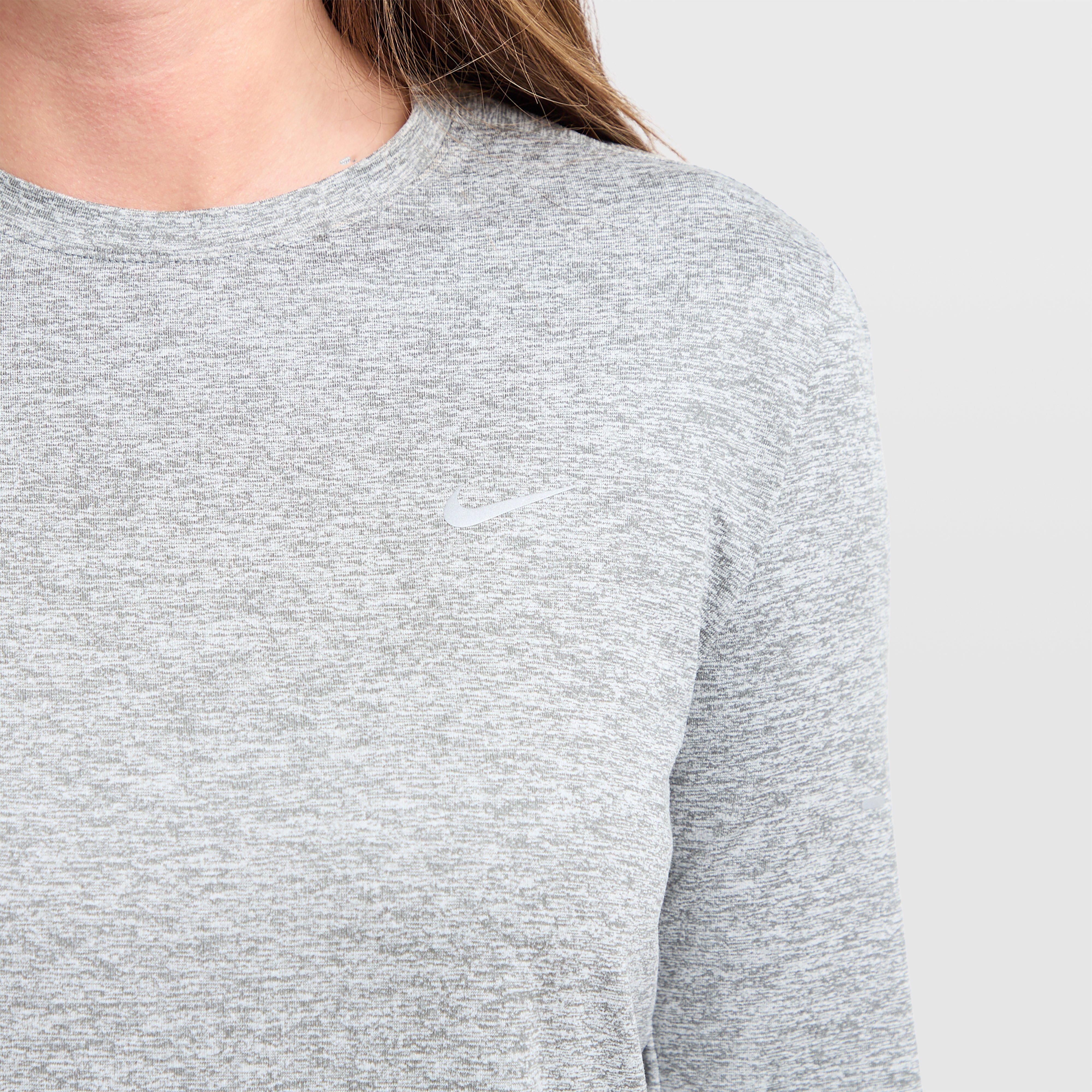 Women's Swift Dri-FIT UV Long-Sleeve Crew-Neck Running Top