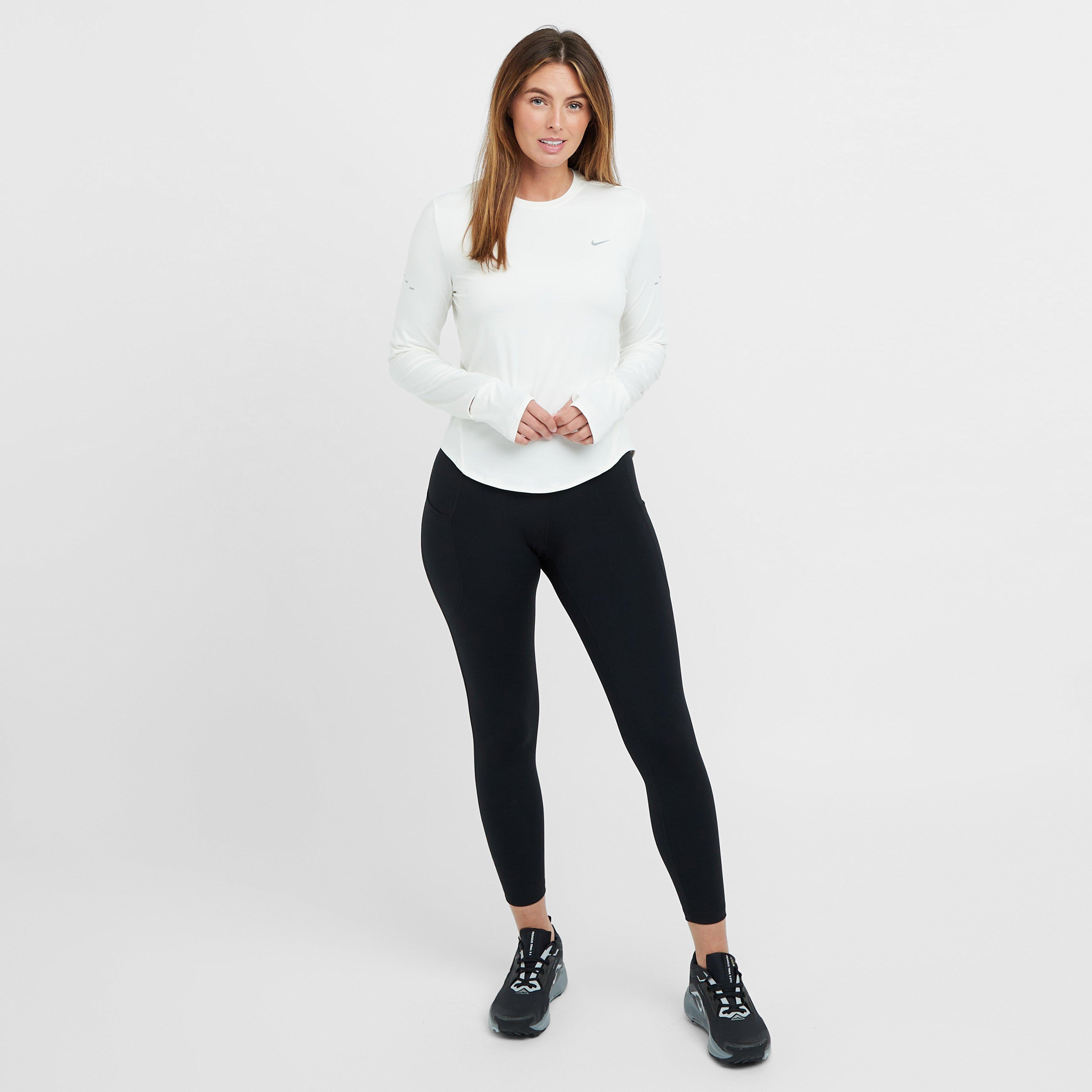 Women's Swift Dri-FIT UV Long-Sleeve Crew-Neck Running Top