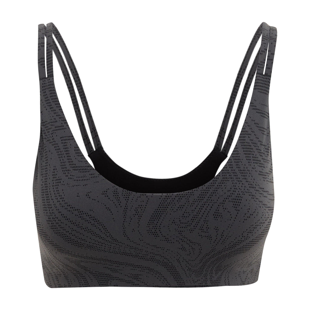 Women's Zenvy Light-Support Padded Printed Sports Bra