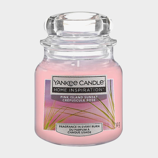 Pink Island Sunset Small Jar