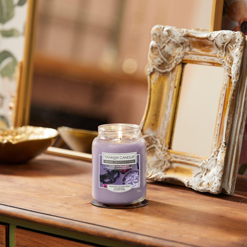 Floral Enchantment Large Jar