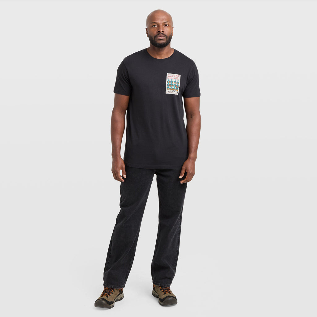 Men’s Hey Teacher Print T-Shirt