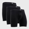 Men’s Essential Cotton Boxer Brief Fly 3 Pack