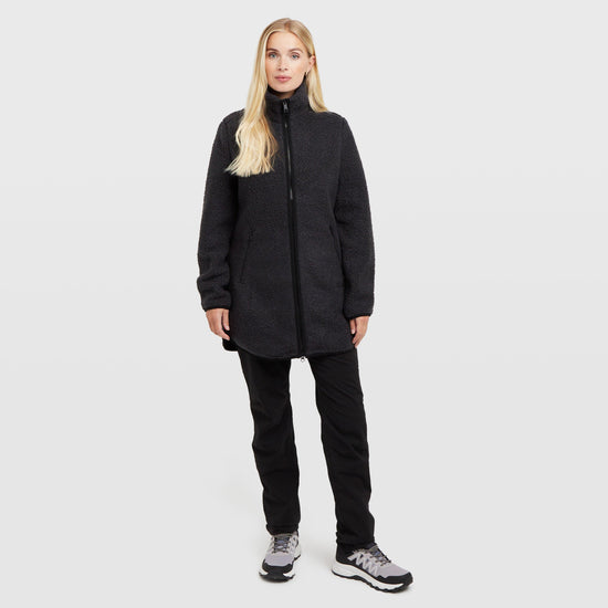 Women’s High Curl Fleece Coat