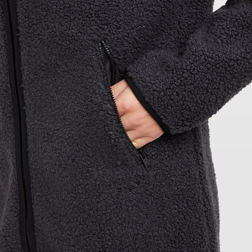Women’s High Curl Fleece Coat