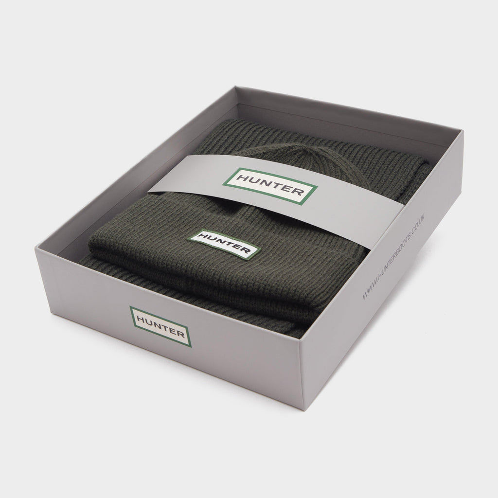 Unisex Green Label Beanie Gift Set