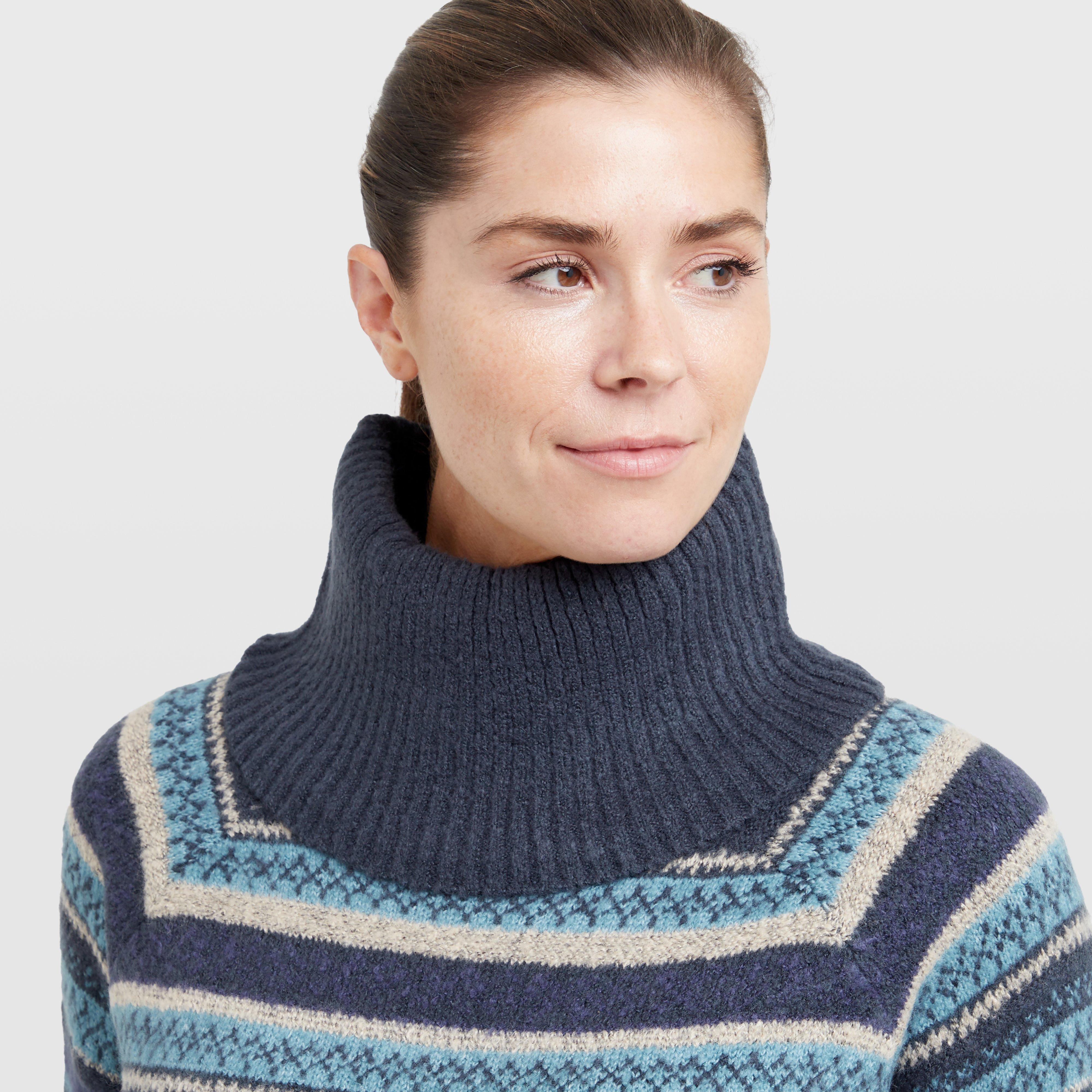 Women's Annecy Fair Isle Roll Neck Jumper