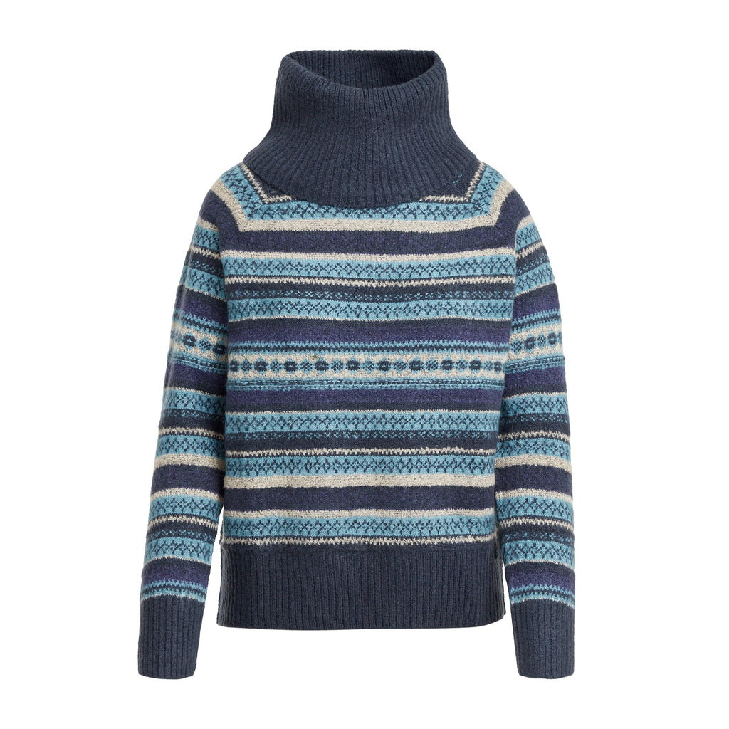 Women's Annecy Fair Isle Roll Neck Jumper