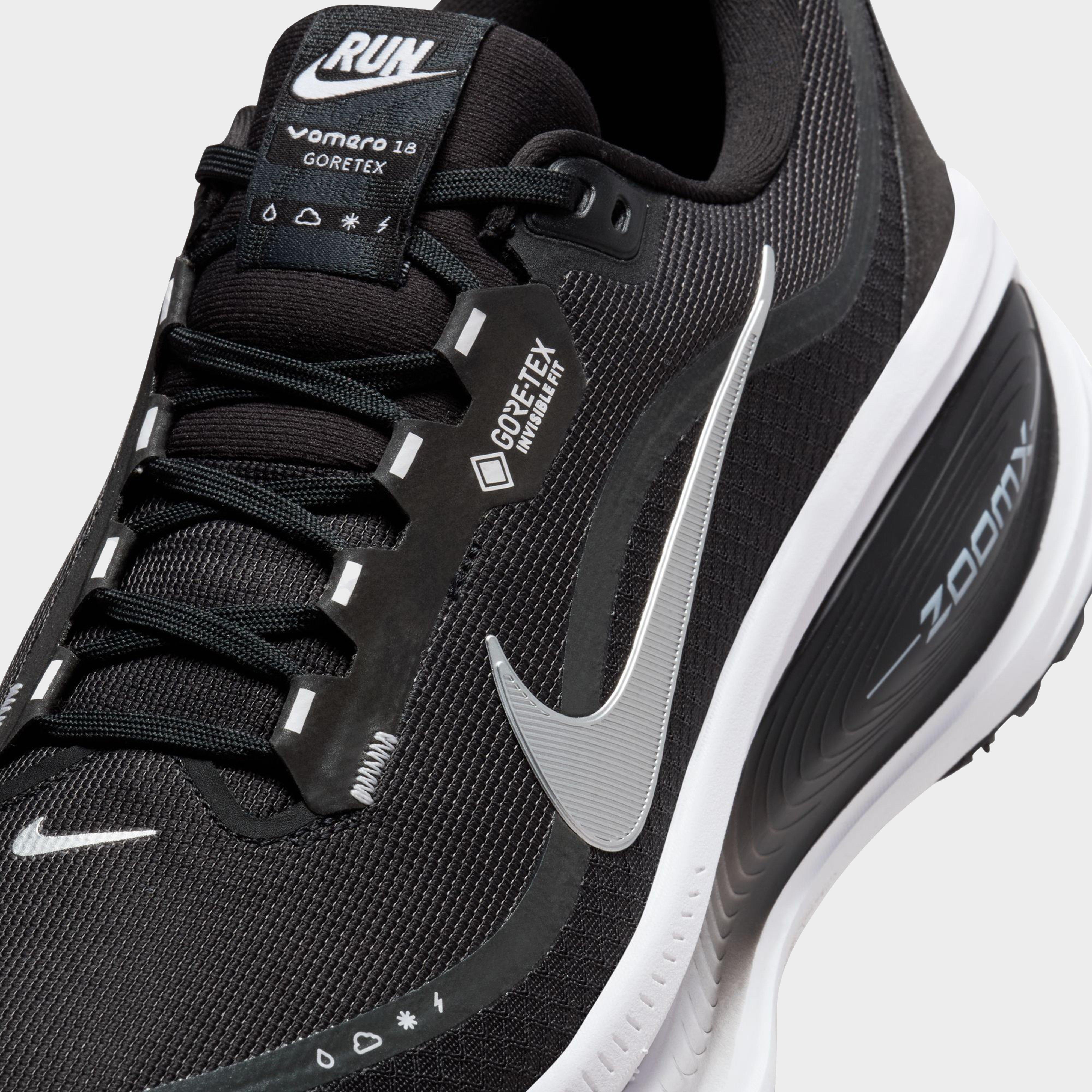 Black Nike Men's Vomero 18 GORE-TEX® Road Running Shoes – GO Outdoors