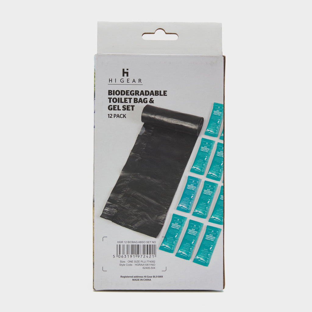 Biodegradable Toilet Bag and Gel Set