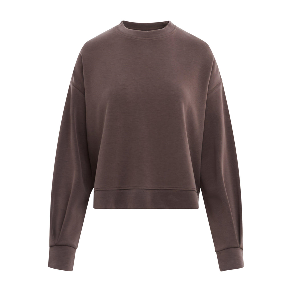 Women's Sand Wash CloudWeight Crop Sweatshirt